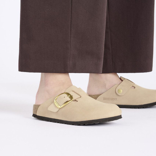 Birkenstock Leather Boston Big Buckle